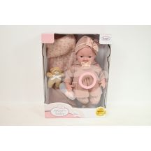 BAYER Reborn Doll 38cm + accessories 93827AO 21194