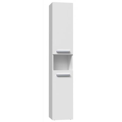 Bathroom cabinet NEL I 31x30xH174 matt white