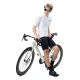 5. Rockbros 15200025 Short Sleeve Cycling Jersey Size XS - White