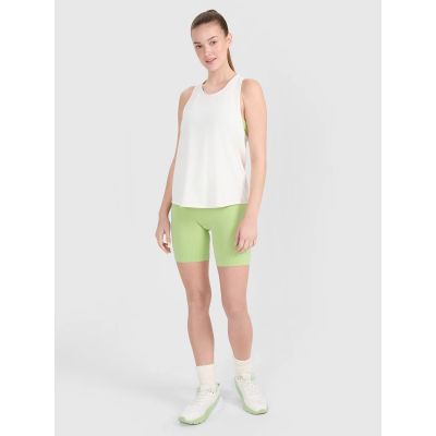 3. Women's quick-drying oversize training top 4F 4FWSS25TFSLF412-11S