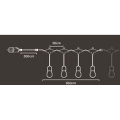 18. GARDEN GARLAND PARTY LIGHT 20LED