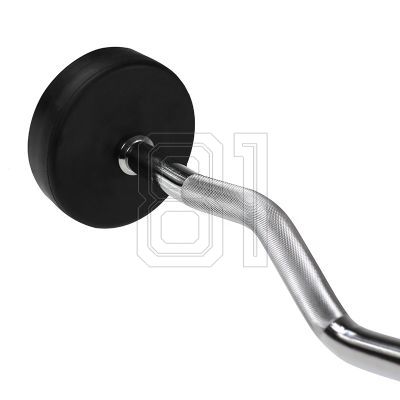32. Barbell / Fixed neck Rubberized GSL-40 40 KG HMS