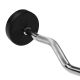 32. Barbell / Fixed neck Rubberized GSL-40 40 KG HMS