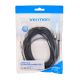 7. 3.5mm Male to 2RCA Male Audio Cable 5m Black