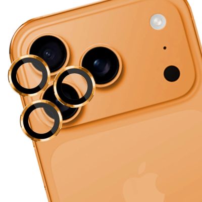 6. 3mk Lens Protection Pro Tempered Glass for iPhone 17 Pro / 17 Pro Max - Orange