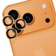 6. 3mk Lens Protection Pro Tempered Glass for iPhone 17 Pro / 17 Pro Max - Orange