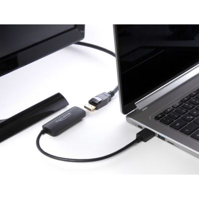 2. DeLOCK Adapter HDMI-A male > DisplayPort female black