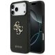 Guess Grained Big 4G & Classic Logo case for iPhone 17 Pro Max - black