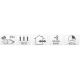 17. CHRISTMAS TREE LIGHTS LIGHT CHAIN 576 LED TIMER MULTICOLOR