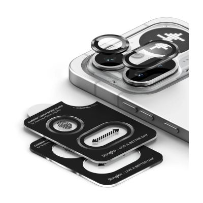 4. Ringke Camera Frame Protector 2-Pack for Nothing Phone 4A Pro - Black