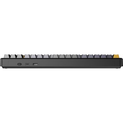 4. gasket F87 Thunder Black GrayWood switch RGB AULA keyboard