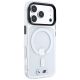 4. BMW M IML Glossy Metal Logo & Trims MagSafe Case for iPhone 18 Pro Max / 17 Pro Max - Transparent