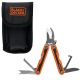 SURVIVAL KIT TOURIST POCKET KNIFE 6IN1 BLACK + DECKER