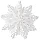 12. PAPER DECORATION SNOWFLAKE DIA. 64 CM WHITE