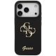 3. Guess Silicone Big 4G Script Case for iPhone 17 Pro - Black
