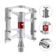 3. Rockbros JT410 4.10 4 Bearing Bicycle Pedals - Silver