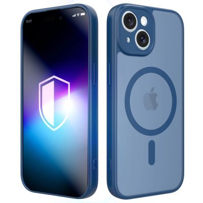 3mk Misty MagCase for iPhone 15 - blue