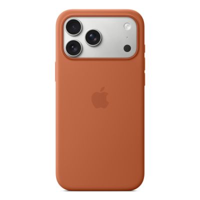 2. Apple iPhone 17 Pro Max Silicone Case with MagSafe (Terracotta)