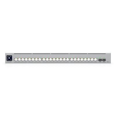 2. Ubiquiti UniFi ECS-24-POE Network Switch Managed L2/L3 10G Ethernet (100/1000/10000) PoE Support 1U Gray