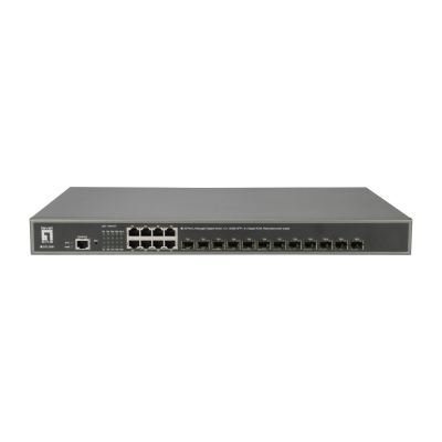 LevelOne GB/L3 20-Port 19" 10 Gb/s Managed Switch