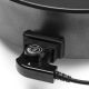 5. Tristar | Multifunctional XL grill pan | PZ-9135 | Diameter 30 cm | Grill | 1500 W | Lid included | Fixed handle | Black