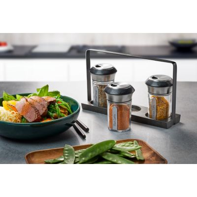 2. Set of 3 Gefu X-plosion G-34654 spice containers