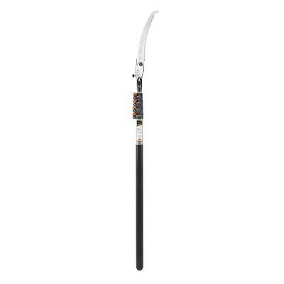 Folding telescopic garden saw with hook V-Series 137-500cm