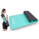 3. YOGA AND FITNESS MAT TPE ANTI-SLIP MINT-GRAY ENERO FIT