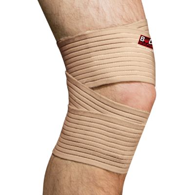 BODY SCULPTURE ELASTIC KNEE SUPPORT WITH VELCRO