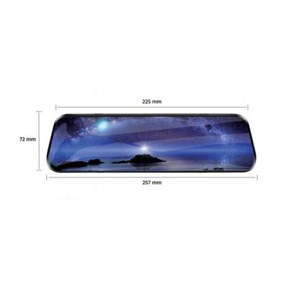 5. BLOW VIDEO RECORDER BLACKBOX DVR F610 MIRROR SCREEN 10" + REVERSING CAMERA