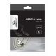 2. GEMBIRD CCP-USB3-AMCM-1M-W cable (USB type CM - USB 3.0 M; 1m; white)