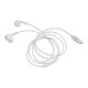 Activejet Type C wired headphones, white