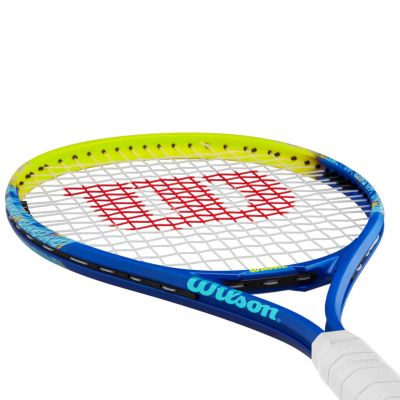 5. Wilson Impact TNS RKT 3 4 3/8 tennis racket, navy blue and green, WR198910U3