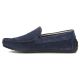 3. Men's leather moccasins, navy blue, Filippo MP923