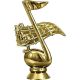 13. Plastic musician figurine - musical note F62/G