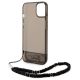 6. Guess GUHCP14SHGCOHK iPhone 14 6.1 "black / black hardcase Translucent Pearl Strap