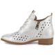 3. Women's openwork gold ankle boots Filippo 58620