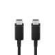 3. Samsung cable USB-C - USB-C 5A 480Mbps 1.8m black (EP-DX510JBEGEU)