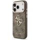 2. Guess 4G Big 4G Classic Logo Case for iPhone 17 Pro Max / 18 Pro Max - Brown and Gold