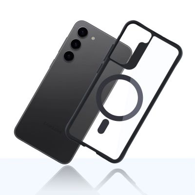 11. 3mk Satin Armor MagCase for Samsung Galaxy S23 5G - Transparent