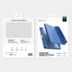 10. AMAZINGTHING Titan Pro Case for iPad A16 11" with 720° Rotation Stand and Pencil Holder - Blue