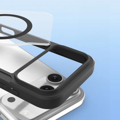 11. Dux Ducis Skin X Pro Case for iPhone 17 Pro Max with Wallet, MagSafe Compatible - Black