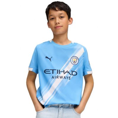 3. Puma Junior Manchester City Home Replica Jersey 780341-01