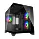 COUGAR CGR-2QA6B-RGB Mini Tower, Black
