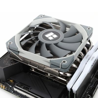 6. Thermalright AXP120-X67 computer cooling system Processor Radiator 12 cm Black, Gray, Metallic 1 pc.