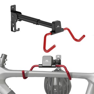 9. MACLEAN BIKE HOLDER / WALL HANGER, HORIZONTAL, STEEL, MAX LOAD 30KG, ANGLE ADJUSTMENT MC-172
