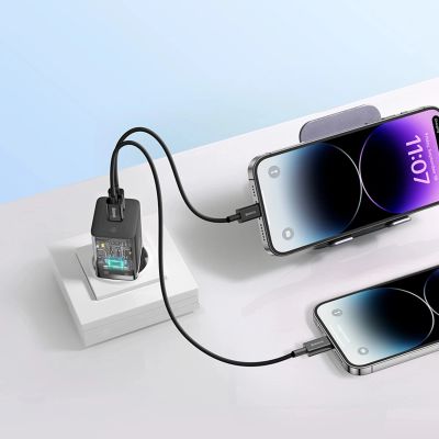 10. Baseus GaN5 Pro 40W 2xUSB-C Wall Charger - Black