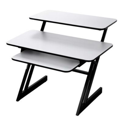7. SD3 - Studio desk, workstation, tabletop, audio equipment shelf, pull-out keyboard shelf, 91.4 cm