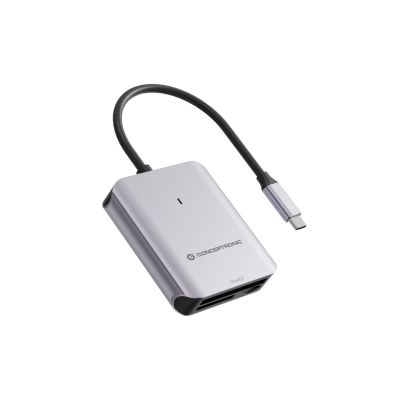2. Conceptronic BIAN09G USB 3.2 Gen 2 Type-C Card Reader Gray