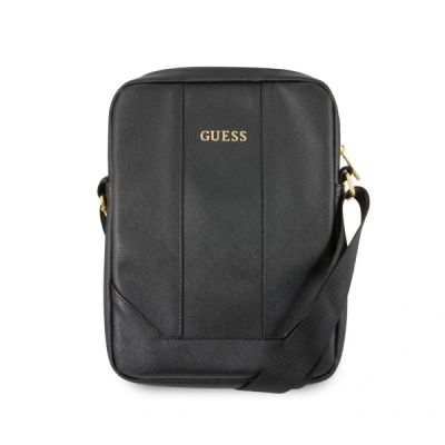 Guess Saffiano 10" Tablet Bag - Black